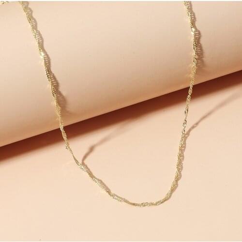 Women Necklace Handmade Accessory Necklace 45Cm Rose Gold Color Diy Necklace Sweet Accessories for Girlfriend Surprise Gifts