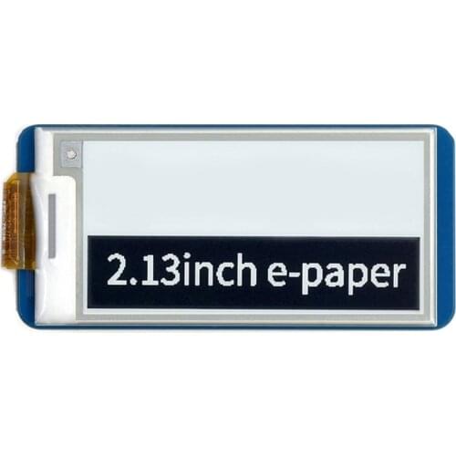 2.13 Inch E-paper Display Hat E-ink Screen Lcd Module Spi Interface with Embedded Controller for Raspberry Pi 2b 3b 3b
