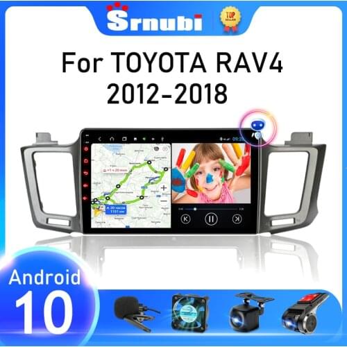 Android 10.0 Car Radio For Toyota RAV4 Rav 4 XA40 5 XA50 2013 2014 2015 - 2018 Multimedia Video Player Navigation GPS 2 din DVD