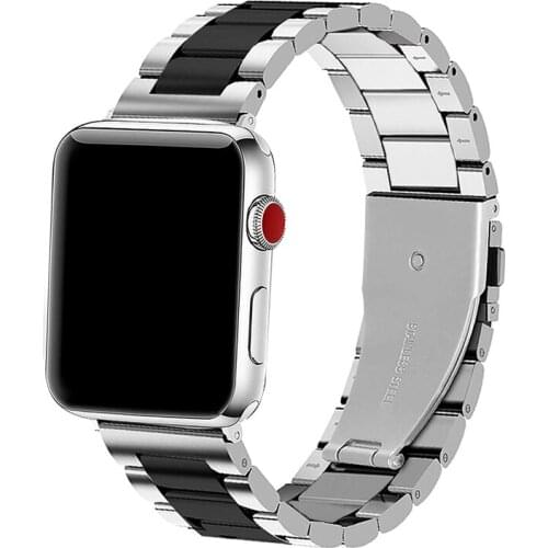Watch accessories strap for apple watch 5/4/3/2/1 apple watch band 42mm 38mm 44mm 40mm iwatch bracelet stainless steel wristbelt