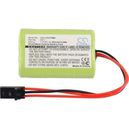 Cameron Sino 500mAh battery for LUCAS-GRAYSON Odiometer GSI 37 GSI37 5911 Medical Battery