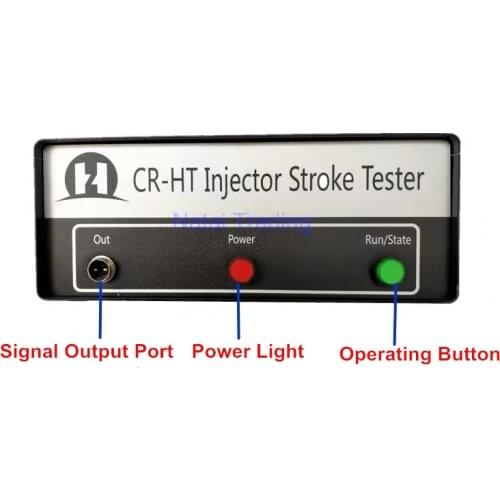 CR-HT diesel common rail injector nozzle valve stroke armature lift measuring tester, Pulse drive box injector repair tool
