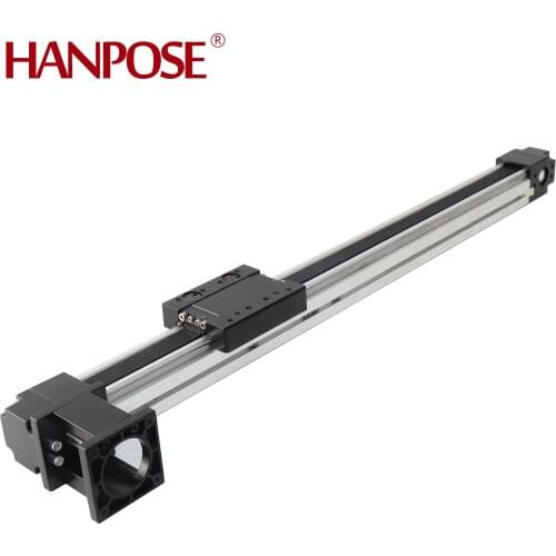 HPVB45 Effective Travel Stroke Length 200mm Timing Belt Linear Slide Guide Motion Module CNC table for CNC milling machine