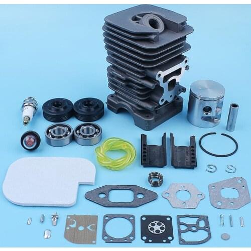 41mm Cylinder Piston Crank Bearing Oil Seal Kit For McCULLOCH Mac 7-38 7-40 7-42 738 740 742 842 Xtreme 8-42 Chainsaw 530071884