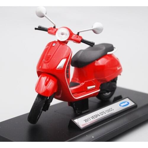 Welly 1:18 Vespa 2017 GTS 125CC MOTORCYCLE BIKE DIECAST MODEL TOY NEW IN BOX