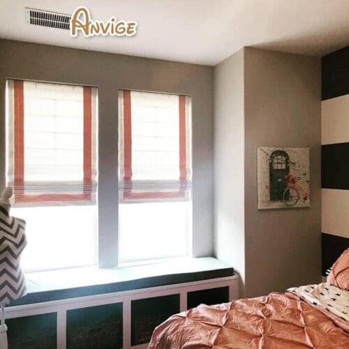 Fashion Roman Shades / Window Blind Fabric Curtain Drape Customized Size