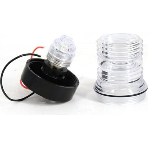 Marine Navigation Light Round DC12/24V All Around Stern Anchor Light Up to 2NM