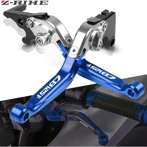 Motorcycle CNC Aluminum Adjustable Extendable Brake Clutch Levers Hhandbar for Honda CB125F CB 125F CB 125 F 2016 Accessories