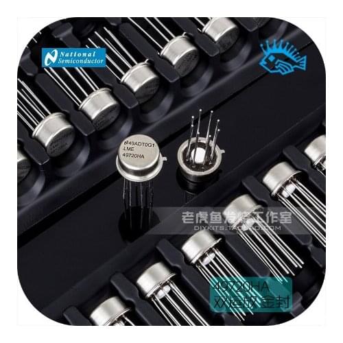 Brand new original National Semiconductor gold sealed double op amp LME49720HA TO-99