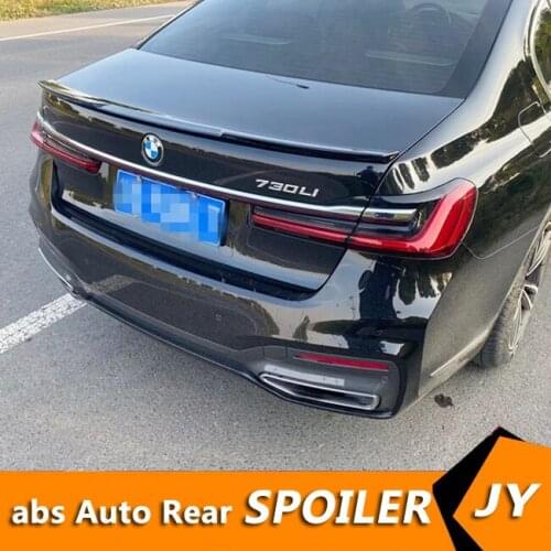 For BMW G12 G11 Spoiler 2016-2020 BMW 7 series 730li 740li 750M 760 lip spoiler ABS Material Car Rear Wing Rear Spoiler