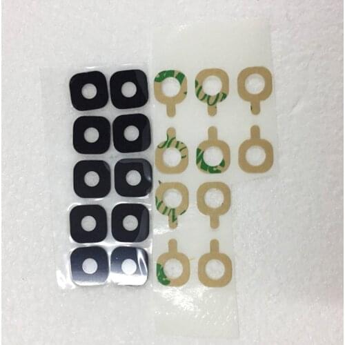 10pcs/lot For Samsung Galaxy J5 J7 Prime On5 On7 2016 G570 G610 Back Camera Glass Lens with Adhesive Sticker