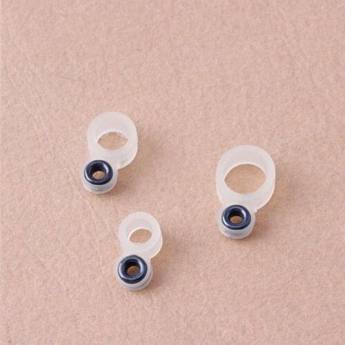 14Pcs Fishing Rod Wire Ring Silicone Fishing Line Guide Ring Different Size 1-14 fishing Tackle Accessories