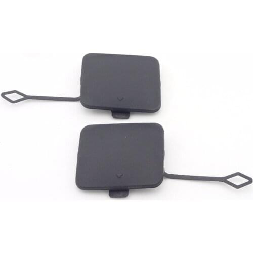 2Pcs Rear Left Right Bumper Towing Tow HOOK Eye Cover Cap 51127272415 for BM-W X3 F25 2011 2012 2013 2014