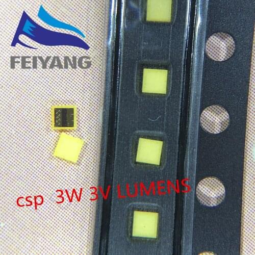2000pcs lumens LED Backlight High Power LED 3W CSP 1616 3V Cool white 190LM PT15W01 V0 LCD Backlight for TV TV Application