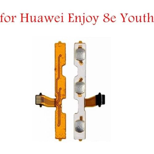 For Huawei Enjoy 8e Youth Power Volume Side Key button Flex Cable Enjoy8EYouth On Off Switch Flex Cable Replacement Repair Parts