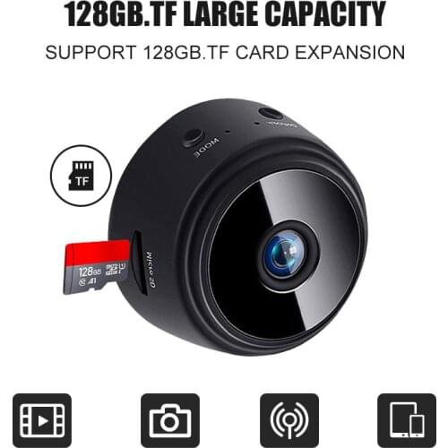 A9 IP Mini Camera Wifi 2K No Infrared Night Vision Sensor Motion Camcorder Monitor Little Stars App Cameras Video Surveillance