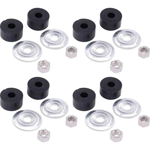 Golf Cart Shock Bushing Kit for EZGO 1989-Up TXT Marathon for Golf Cart 1982-Up DS and Precedent Stud 1011415