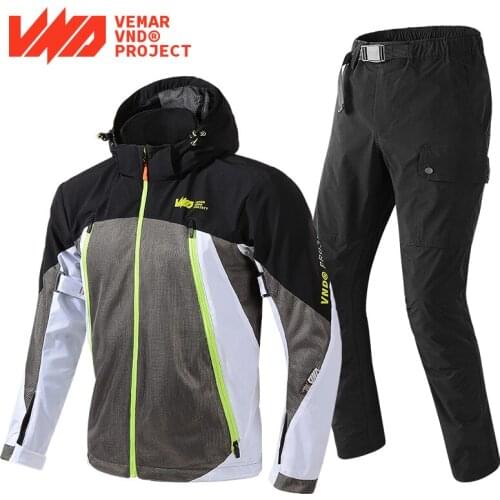 Summer Motorcycle Jacket Men Pant Moto Clothes Motocross Riding Pants Waterproof Jackets Motorbike Cycling Coat Protective Gear