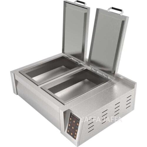 Tea restaurant snack bar multifunction frying pan commercial dumpling machine roasted cold noodles fried rice frying machine