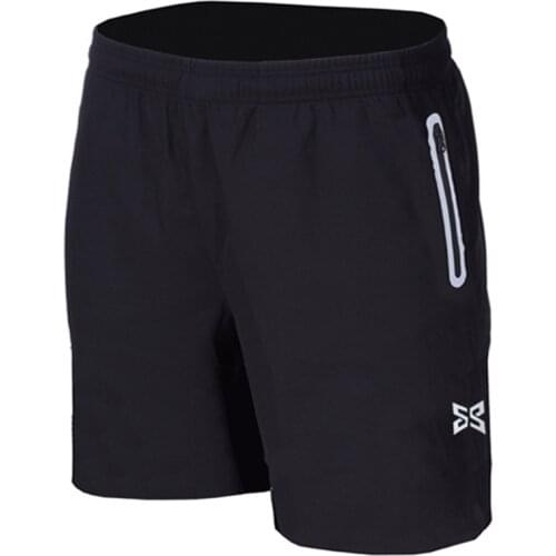 Men Soccer Shorts Gym Fitness Running Shorts Sports Board Basketball Cycling Woven Joggers zipper Reflective pocket Quick dry