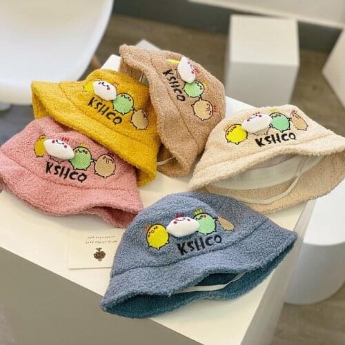 Boys And Girls Cotton Bucket Hats Women Autumn And Winter Panama Hats Boys And Girls Fedora Hats Outdoor Fishermens Hats 10-30