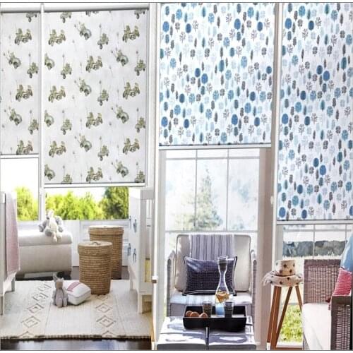 Free shipping customized size high- quality livingroom/office window blinds 100% blackout roller blinds customized size