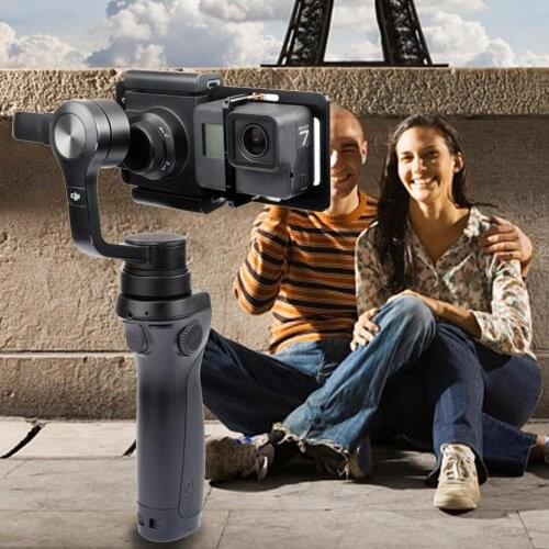 Stabilizer Splint for GoPro Hero8/7/6 Osmo2 SARGO Little Ant Conversion Splint Adapter Fixture Clip for Zhiyun Accessories