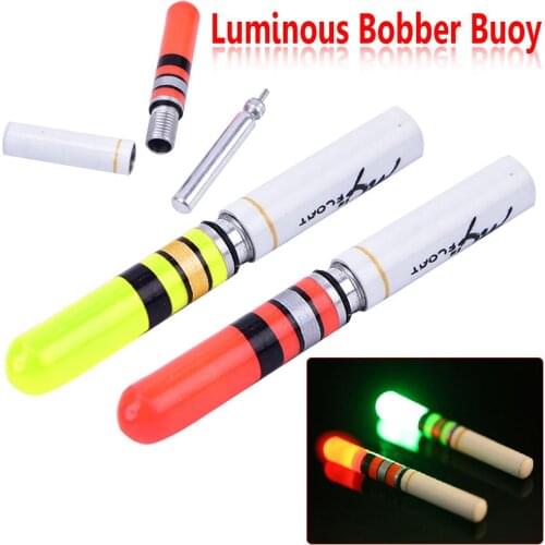 Luminous Fishing Floats LED Fishing Light Electronic Floating Buoy for Outdoor Night Fishing LED Float Bobbers Fishing Accessori