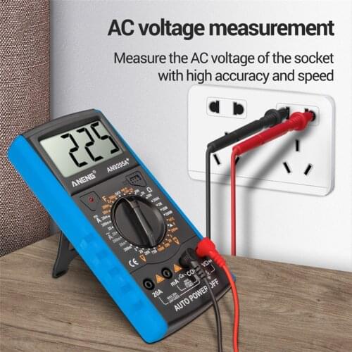 Resistance Tester AC Portable DC Analog 1PC Profesional Digital Universal Meter Count Manual Reusable Range Multimeter