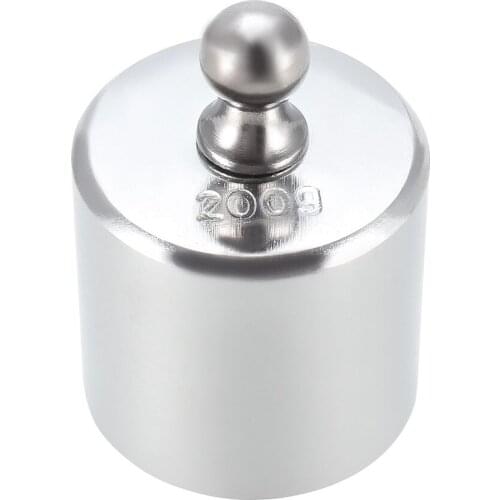 Uxcell Gram Calibration Weight 1kg M2 Precision Chrome Plated Steel for Balance Scales 200g