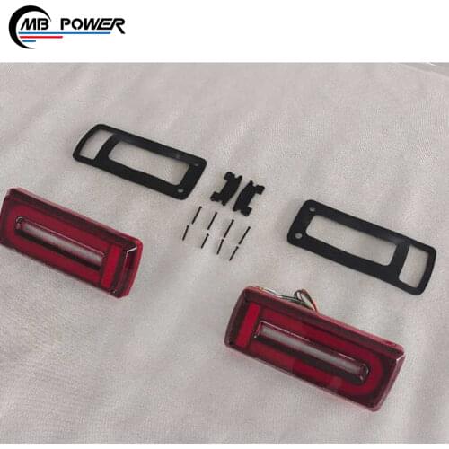 W463 G63 G500 G400 G350 tail light fit for G CLASS W463 G63 G500 G400 G350 LED material 1990-2018 year tail Lights rear light