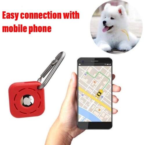 Locator Protective Sleeve Cover For Apple Airtags Silicone Protective Cover For Air Tags Anti-lost Device Locator Tracker Sleeve