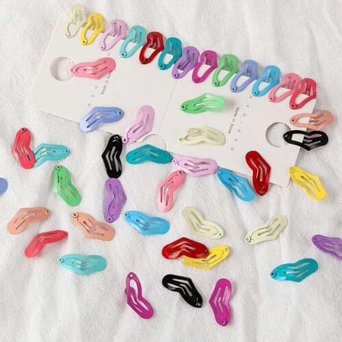 2020 2.5 Heart-shaped BB Clip Pet Hairpin Dog Accessories Lovely Cartoon Heart Type Metal Candy Color Girls Hairpins Baby Clip