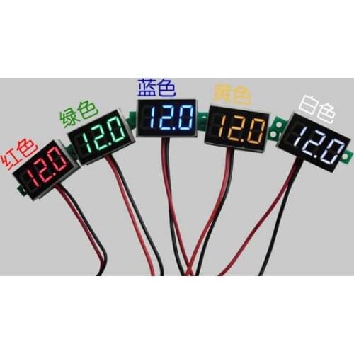Free Shipping! 10pcx BV102 0.01 digital two wire DC 2.50-30V with trimming with reversal protection voltmeter sensor
