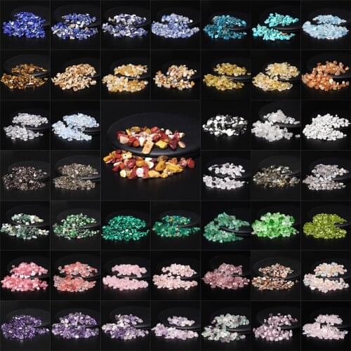 Drilled Chips Beads Lapis lazuli Fluorite Turquolse Bead Freeform Stone Chips For DIY Necklace Bracelet Drop earring15.5" Strand