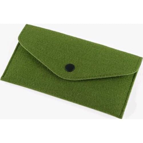 For Iphone 12 11 Pro Max Mini Xs Xr X 8 7 6 6s Plus 5 5s Se 2020 Simple Fashion Wallet Book Style Phone Bag Case Felt Cover New