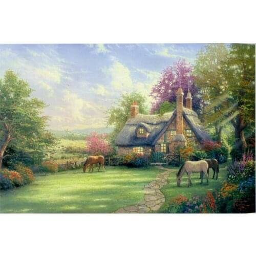 Canvas Art Picture Print Painting Modern Landscape Oil Painting on Canvas Canvas Print Wall Art Picture Painting for Home Decor