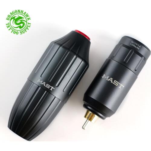 Mast Tour Wireless Series Tattoo Rotary RCA Machine Permanent Makeup Pen with Mini Battery Power Supply Kit Accessories Set