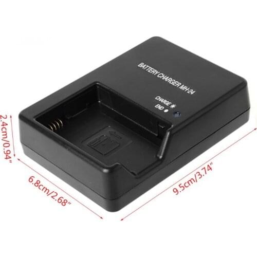 MH-24 Camera Battery Charger for nikon En-el14 P7100 P7000 D3100 D5200 D5100 D3200 D3300 D5300 P7000 P7800 MH-24 Lithium QW