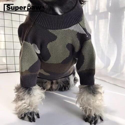 Fashion Dog Clothes Pet Puppy Sweater Hoodie French Bulldog Pug Teddy Jacket Coat for Dogs Winter Warm Dropshipping GKC09