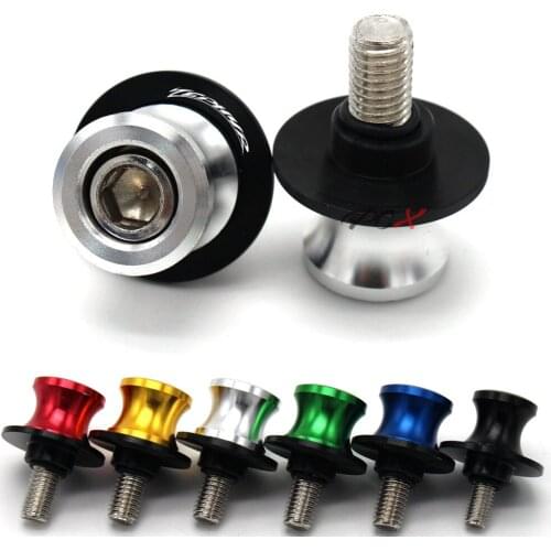 Motorcycle CNC Aluminum Swingarm Spools Slider Stand Screws For KAWASAKI ZEPHYR X 400 1998-2008