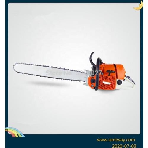 Ms660 with 24 inch bar and chain professional 92cc gasoline chainsaw good quality factory sold free shipping