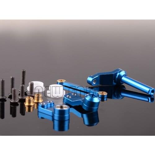 NEW ENRON RC 1:10 Aluminum Bearing Steering Bell crank Assembly Set For Rc Model Car 1/10 Tamiya CC01 CC-01 Upgrade Parts