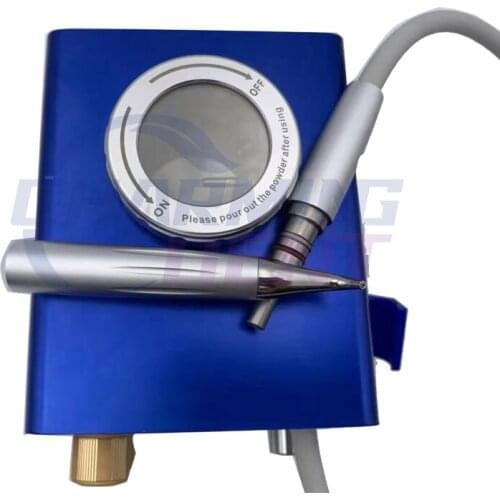 Dental Supply Sandblaster Equipment Cleaning Whitening Sandblasting Gun Machine Air Polisher Prophy Jet Handpiece Airflow Powder