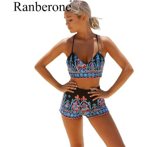 Ranberone Large One-piece Swimwear