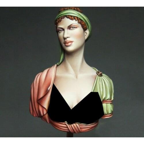 Self-assembled New Unassembled 1/10 ANCIENT WOMAN WARRIOR BUST Resin Figure Unpainted Model Kit