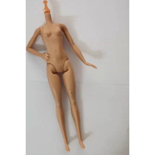 5 Joints Doll Body 1/6 BJD Accessories Brown Skin 30cm Doll Body Parts for Children Toys Dress Up