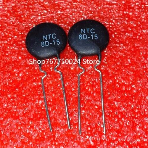 10PCS/LOT MF72 8D15 NTC 8D-15 8D-13 DIP-2 Thermal Resistor New orginal