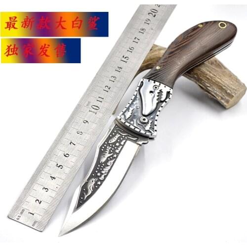 Outdoor folding fruit knife, survival saber, Portable folding knife, camping knives