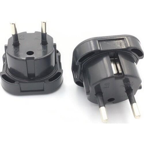 Smart Power Socket Plug Universal Travel Adapter UK to EU AC Power Charger Adapter Outlet Converter Power Socket Plug Connector